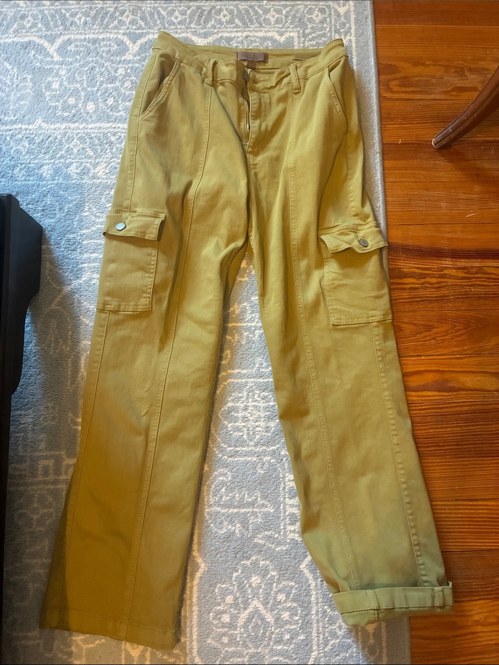 Judy Blue Olive Cargo Style Pants